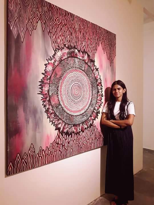 Art/Painting of Artist Kajal More, Gujarat, India